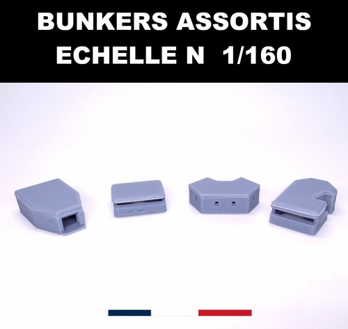 Lot bunkers assortis - bunkers,
