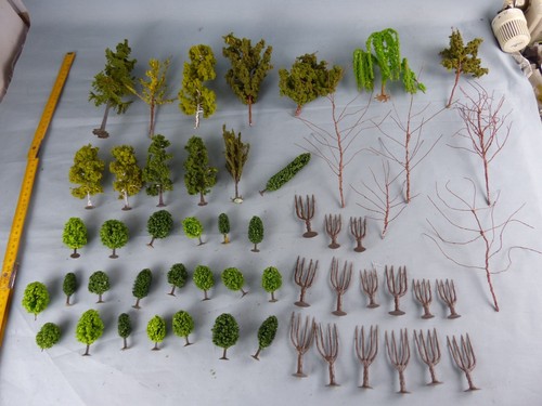Lot arbres décors réseau - lot, d'arbres