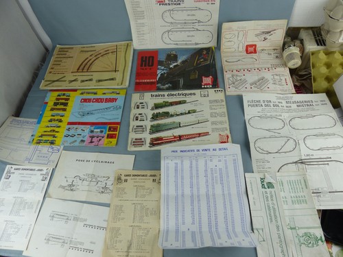 Lot catalogues jouef - lot, de